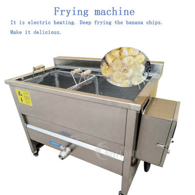 प्लांटैन केले के चिप्स आलू के चिप्स बनाने की लाइन स्टेनलेस स्टील 100 KG/H
