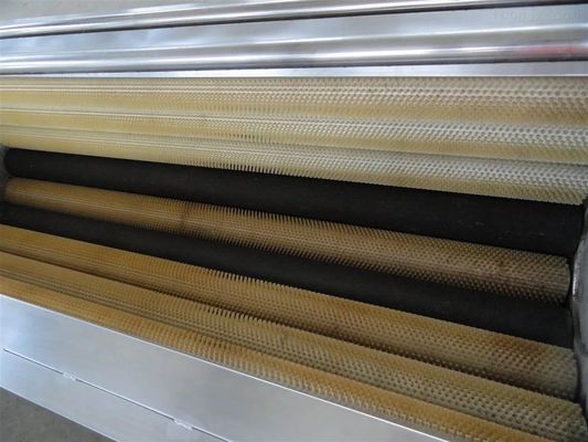 कसावा पीलर एमरी रोलर छीलने और सब्जी ब्रश रोलर सफाई मशीन के लिए वॉशिंग मशीन