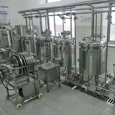 टमाटर सॉस पाउडर के लिए पीएलसी नियंत्रण फल सब्जी प्रसंस्करण लाइन